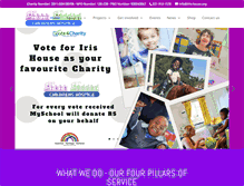 Tablet Screenshot of iris-house.org